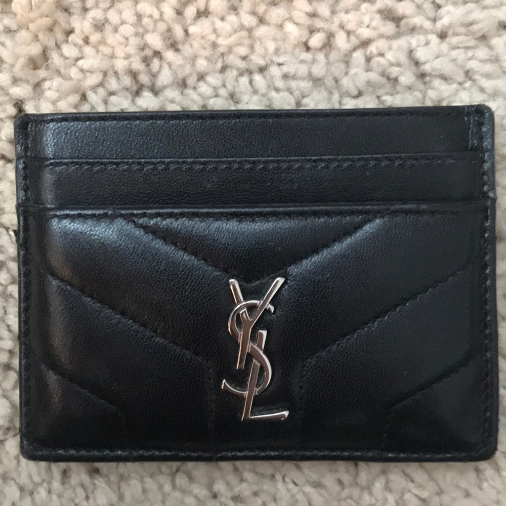 YSL card case